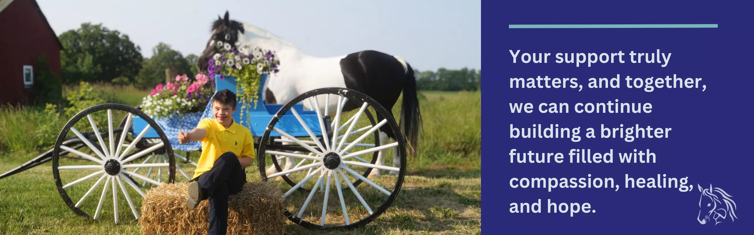 participant with horse